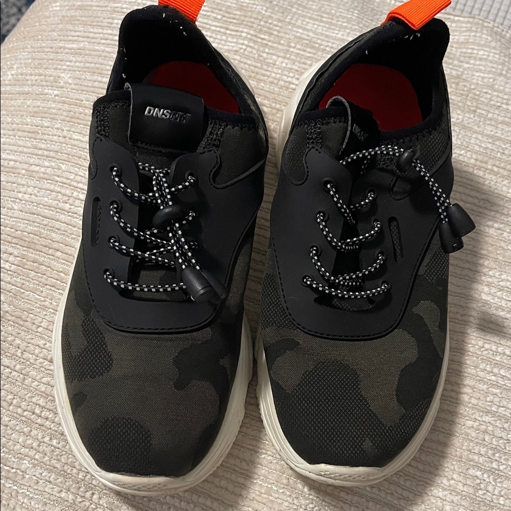 Black and Green Shoes